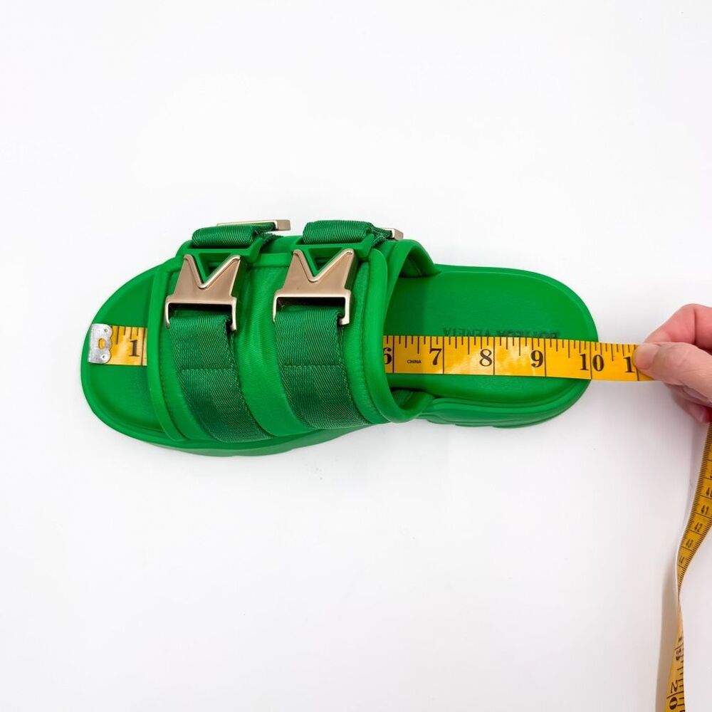 Bottega Veneta Flash Slide Sandals Green Platform Buckle Mules EU 38 US 8 - Picture 13 of 13